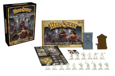 Figurine heroquest il ritorno del signore degli stregoni